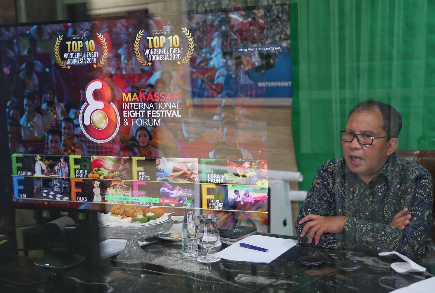 Wali Kota Makassar Jadi Pembicara di Pra Rakornas Pariwisata Nasional 2021